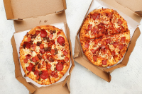 Domino's Hand Tossed Pizza VS Domino's Pan Pizza - Slice ... image