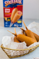 Recipe This | Air Fryer Frozen Corn Dogs image