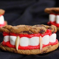 Vampire Teeth Cookies | Just A Pinch Recipes image