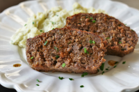Low-Carb Meatloaf with Pork Rinds Recipe | Allrecipes image