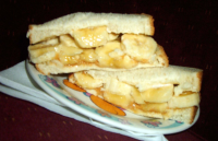 Peanut Butter, Banana and Mayonnaise Sandwich Recipe ... image
