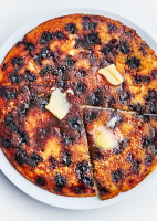 No-Flip Blueberry Oven Pancake Recipe | Bon Appétit image