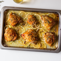 Lemon-Pepper Chicken Thighs | Anova Precision® Oven Recipes image