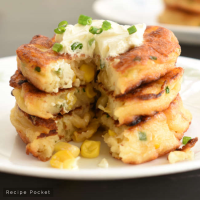 Easy Creamed Sweet Corn Fritters [Makes 22 Fritters] image
