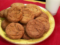 Old Fashioned Gingersnap Cookies Recipe : Taste of Southern image