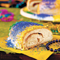 Traditional King Cake Recipe | MyRecipes image