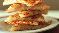 Grated Potato Pancakes Recipe | Martha Stewart image