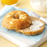 Asiago Bagels Recipe: How to Make It - Taste of Home image