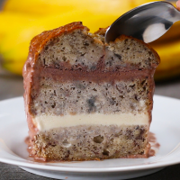 Banana Bread Ice Cream Cake Recipe by Tasty image