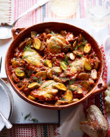 Romanian chicken and gherkin stew recipe | delicious. magazine image