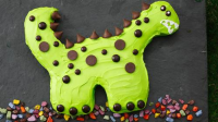 Rex the Dinosaur Cake Recipe - BettyCrocker.com image