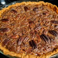 New Orleans Chocolate Bourbon Pecan Pie Recipe | Allrecipes image