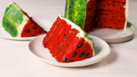 Best Watermelon Cake Recipe - How to Make Watermelon Cake image