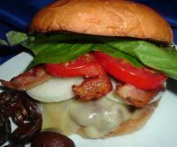 Denny's Bacon Caesar Burger Recipe - Food.com image