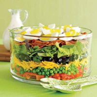 7 Layer Salad with Ranch Dressing Recipe by Recipesn ... image