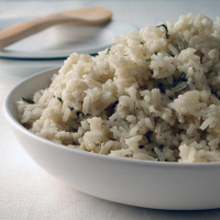 Basmati Rice with Basil and Mint Recipe | MyRecipes image
