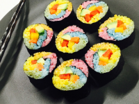 Rainbow Sushi Recipe - Food.com image