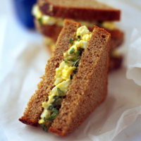 The Ultimate Egg and Cress Sandwich | Lunch Recipes ... image