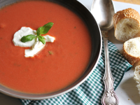 La Madeleine's Tomato-Basil Soup Recipe - Food.com image