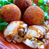 Papas Rellenas (Fried Stuffed Potatoes) Recipe | Allrecipes image