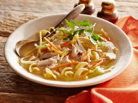 Suped-Up Traditional Chicken Noodle Soup : Recipes ... image