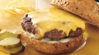 Grilled Ranch Cheeseburgers Recipe - BettyCrocker.com image