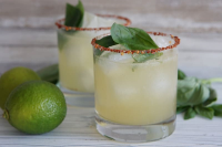 Smoky Basil Oaxacan Mezcal Cocktail - A Food Lover's Kitchen image
