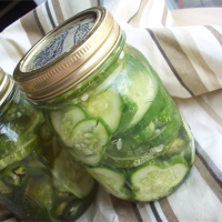 Homemade Refrigerator Pickles Recipe | Allrecipes image