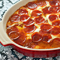 Pepperoni Pizza Chicken Bake Recipe by Culinary - CookEatShare image