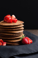 Chocolate Protein Pancakes - Jennifer Meyering image