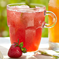 Virgin Strawberry Moscow Mule Recipe | EatingWell image