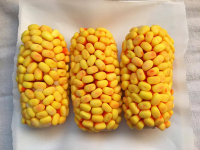 Candy Corn Cobs Recipe | MyRecipes image