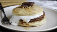 S’mores Pancakes Recipe - BettyCrocker.com image