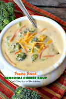 Panera Bread Broccoli Cheese Soup – Can't Stay Out of the ... image