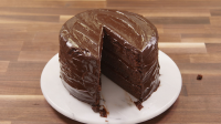 Matilda-Inspired Chocolate Fudge Cake Recipe from Scratch ... image