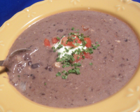 Easy, Low-Fat Black Bean Soup Recipe - Food.com image