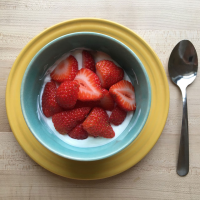 Greek Yogurt with Strawberries Recipe | EatingWell image
