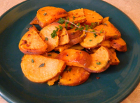 Sauteed Herbed Sweet Potatoes | Just A Pinch Recipes image
