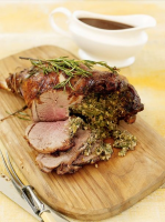 Stuffed leg of lamb with rosemary | Lamb Recipes | Jamie ... image