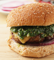 Chimichurri Burgers Recipe - Food.com image