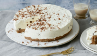 Six-Minute Baileys Cheesecake | Christmas Dessert Recipe image
