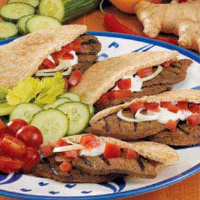 Grilled Beef Gyros Recipe: How to Make It image