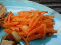 Creamy Matchstick Carrots Recipe - Food.com image