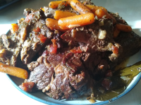 SLOW COOKER POT ROAST RED WINE BEEF BROTH RECIPES