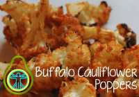 Keto Buffalo Cauliflower Poppers - MealPlannerPro.com image