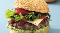 Green Chile Burgers Recipe - BettyCrocker.com image