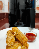 Air Fryer Frozen Mozzarella Sticks - Easy & Tasty Recipe 2021 image