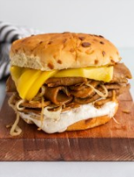 Vegan Arby’s Copycat Sandwich with Horseradish Sauce ... image