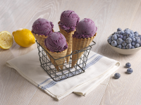 Classic Blueberry Ice Cream Recipe | Driscoll's image