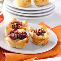 Cranberry-Brie Tartlets Recipe: How to Make It image